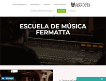 Tablet Screenshot of fermatta.edu.mx